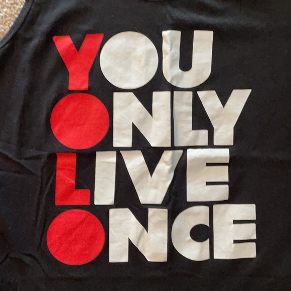 “You Only Live Once” Tank Top - Picture 2 of 3